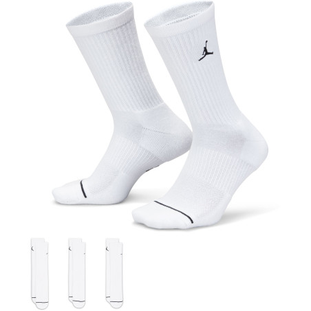 Nike Calcetines Largos Jordan Everyday Crew (3 pares) en Blanco