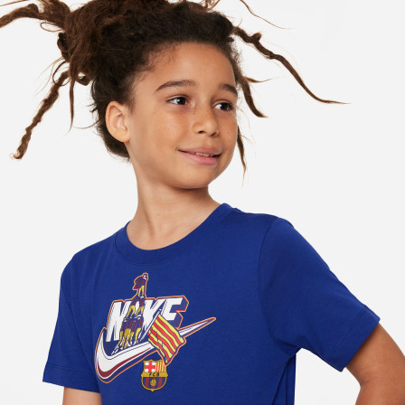 Equipacion M/C de futbol Fc Barcelona Big Kids' T-Shirt