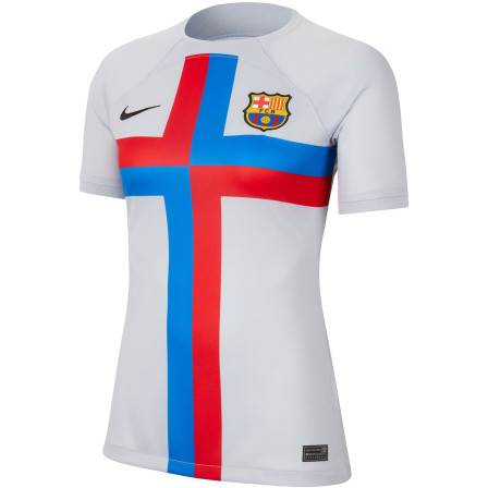 Camiseta Manga Corta de futbol FC Barcelona W Nk Df Stad Jsy Ss 3R