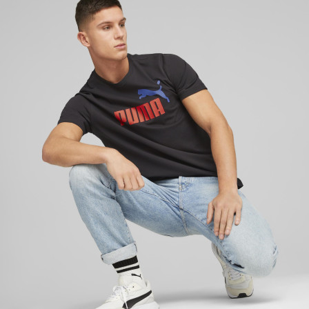 Camiseta Manga Corta Essentials+ 2 Color Logo