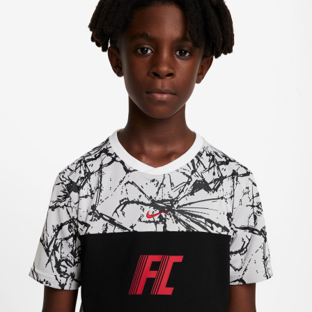 Camiseta Manga Corta de futbol Nike Dri-Fit F.C. Big Kids' Sh