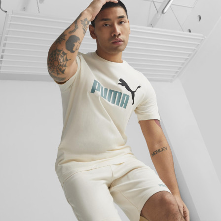 Camiseta Manga Corta Essentials+ 2 Color Logo