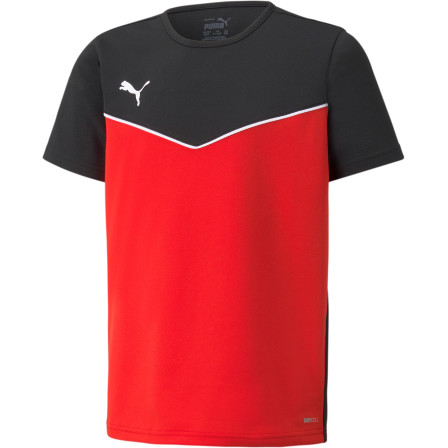 Camiseta Manga Corta de futbol Puma Red-Puma Black