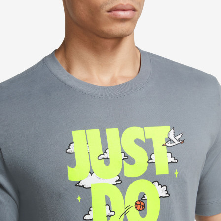 Camiseta Manga Corta de baloncesto Nike Dri-Fit "Just Do It." Men