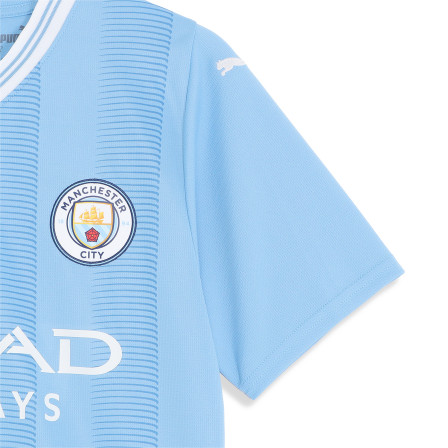 Camiseta Manga Corta de futbol Manchester City Home Jersey Replica