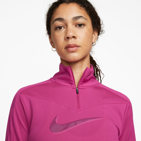 Sudadera de running Nike Dri-Fit Swoosh Women'S 1/