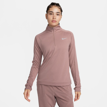 Camiseta Manga Larga de running Nike Dri-Fit Women'S 1/2-Zip P
