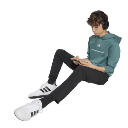 Sudadera de sportswear adidas Boys Slogan Fleece Hoodie Kids