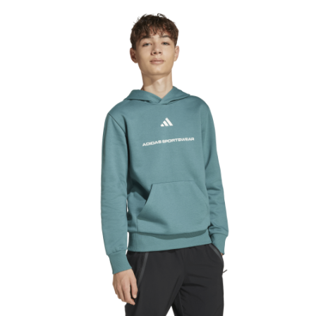 Sudadera de sportswear adidas Boys Slogan Fleece Hoodie Kids