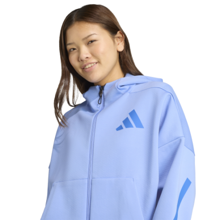 Sudadera de sportswear adidas Z.N.E. Full-Zip Hoodie