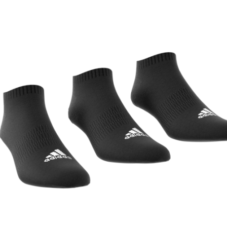 Calcetines de training de training de training Thin and Light Sportswear Low-Cut Socks 3 Pairs