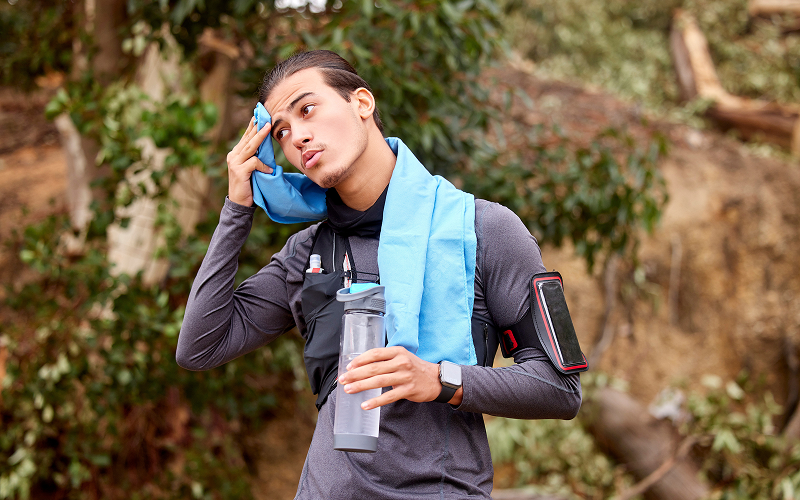 hidratación para runners