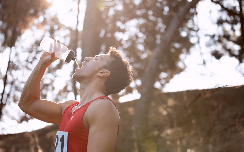 hidratación para runners
