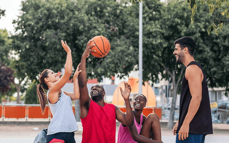 baloncesto al aire libre