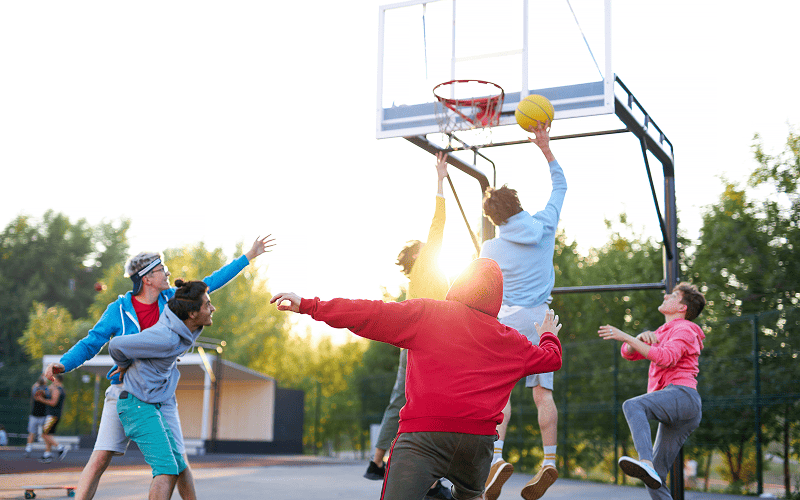 baloncesto al aire libre