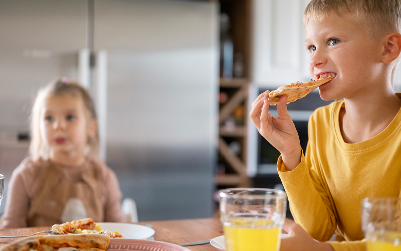desayuno niños