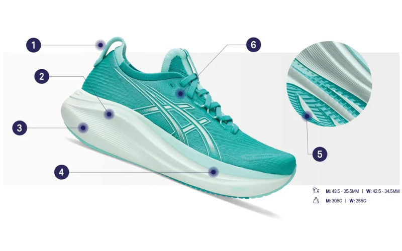 Zapatillas running Asics