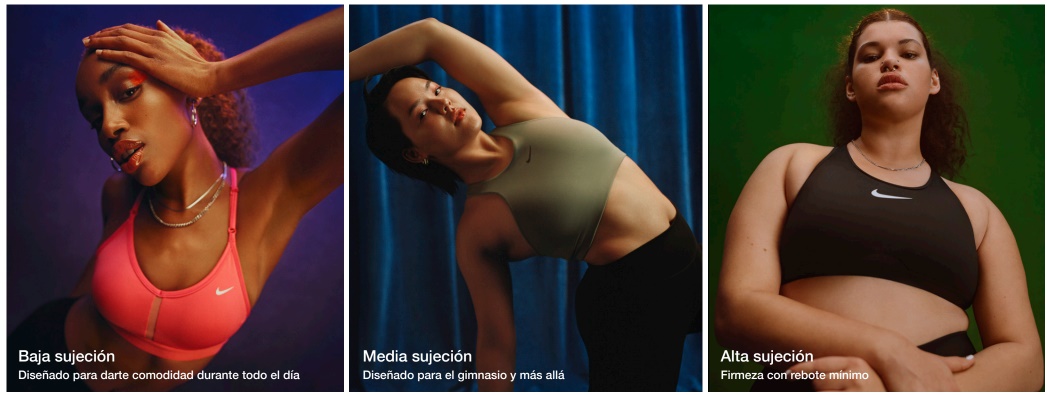 indy bra sujetador deportivo nike