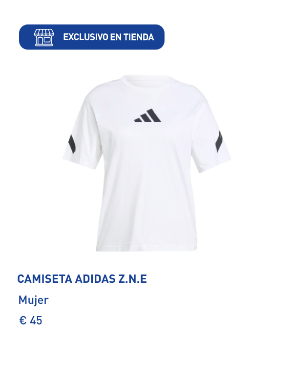 Adidas Z.N.E. camiseta mujer