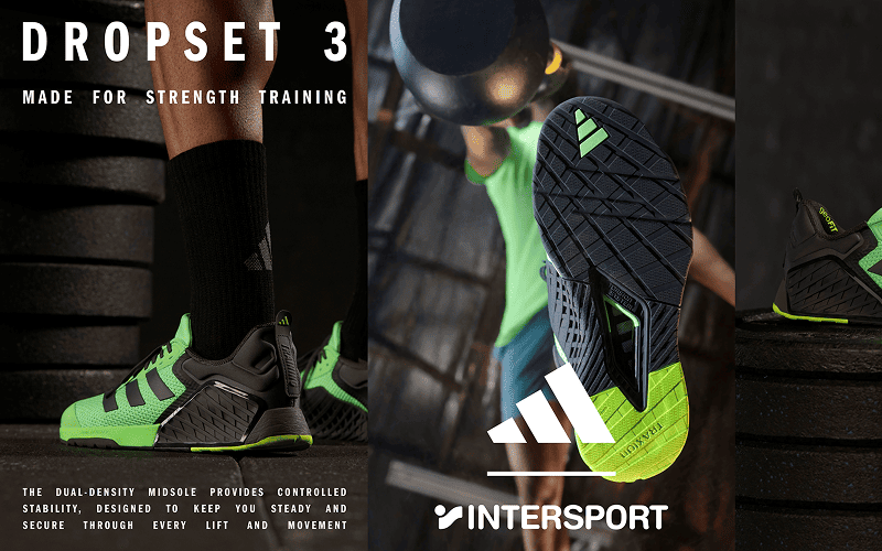 Adidas Dropset 3: las zapatillas ideales para fuerza, HIIT y cross training
