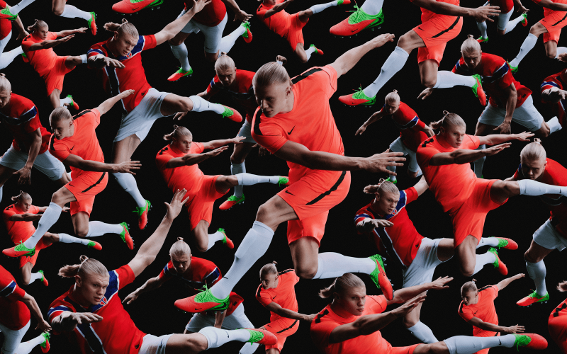 Nike Phantom x Erling Haaland: botas diseñadas para potencia, velocidad y gol