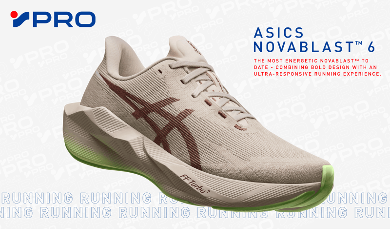 ASICS Novablast 6 y Dynablast 6: dos zapatillas para correr con energía, amortiguación y ligereza